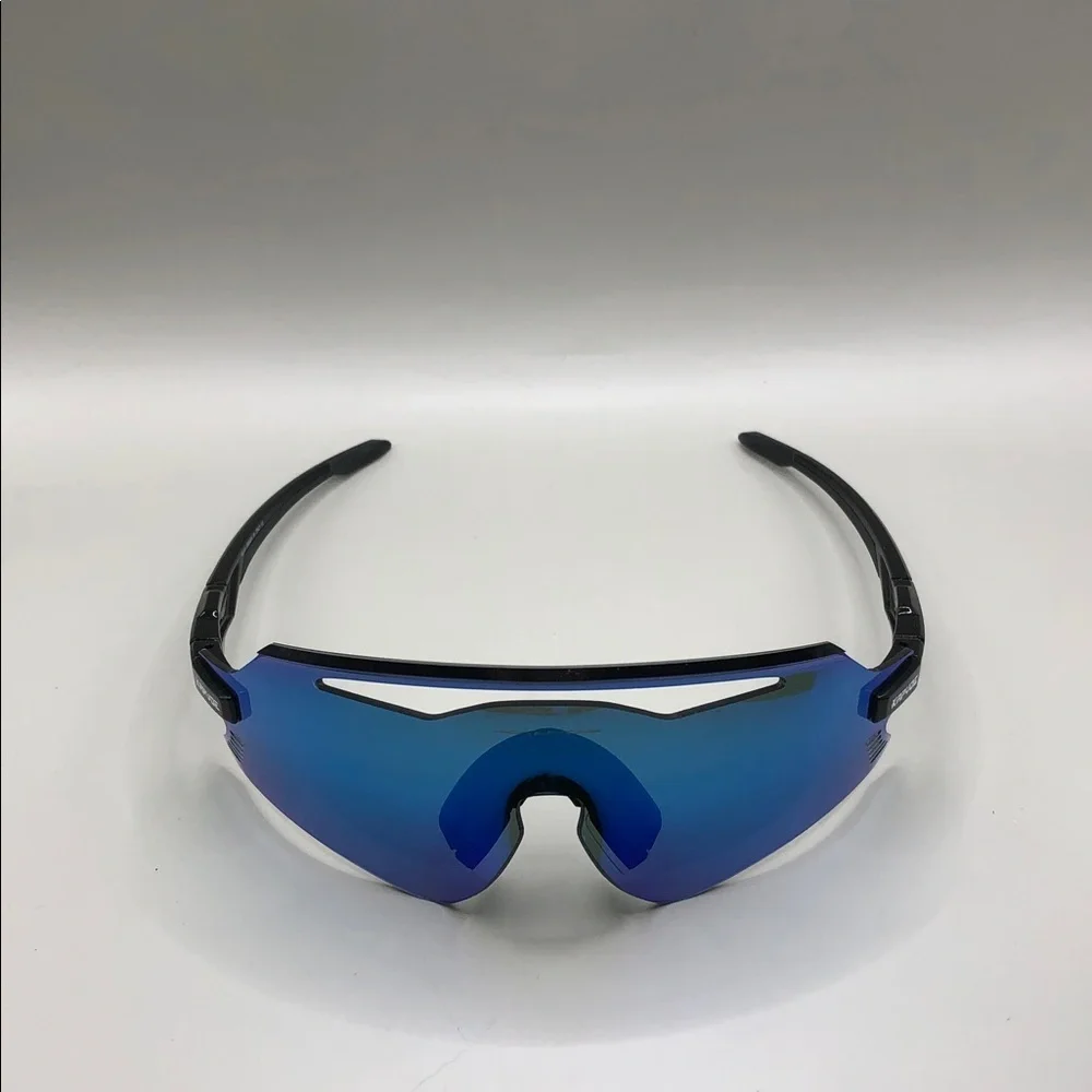 KAPVOE Sunglasses KE-X1 Kapvoe Sports Cycling Shield Sunglasses NEW Unisex Blue